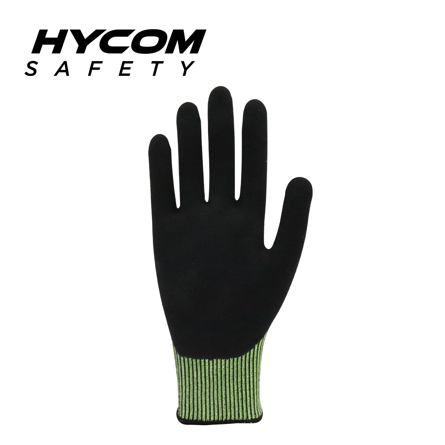 HYCOM 13G ANSI 8 Guantes resistentes a cortes con recubrimiento de nitrilo en la palma Guantes de PPE de alto grado de corte para la industria