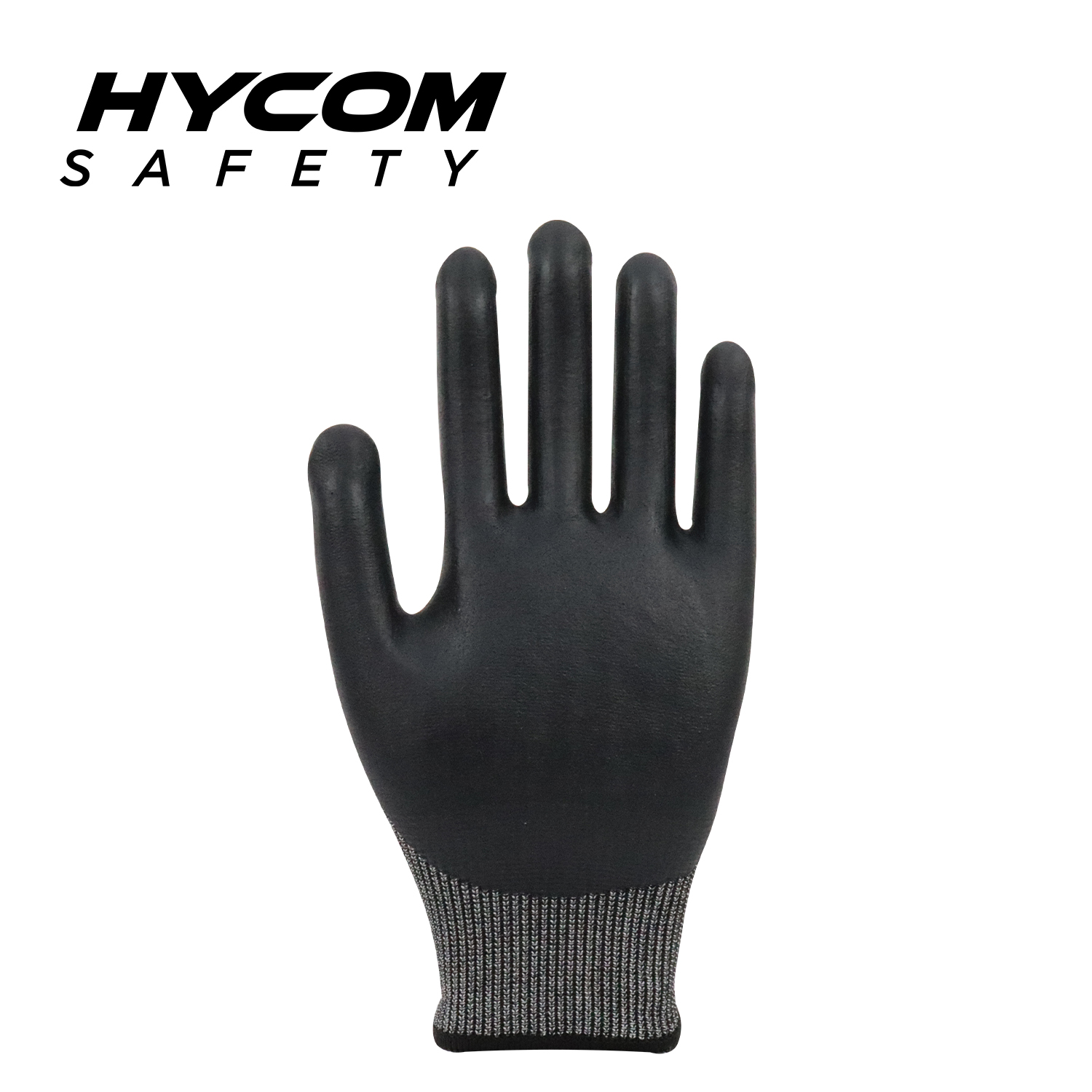 HYCOM Guantes resistentes a cortes ANSI 3 de nivel de corte 18G resistentes a cortes con espuma de nitrilo HPPE Guantes de trabajo