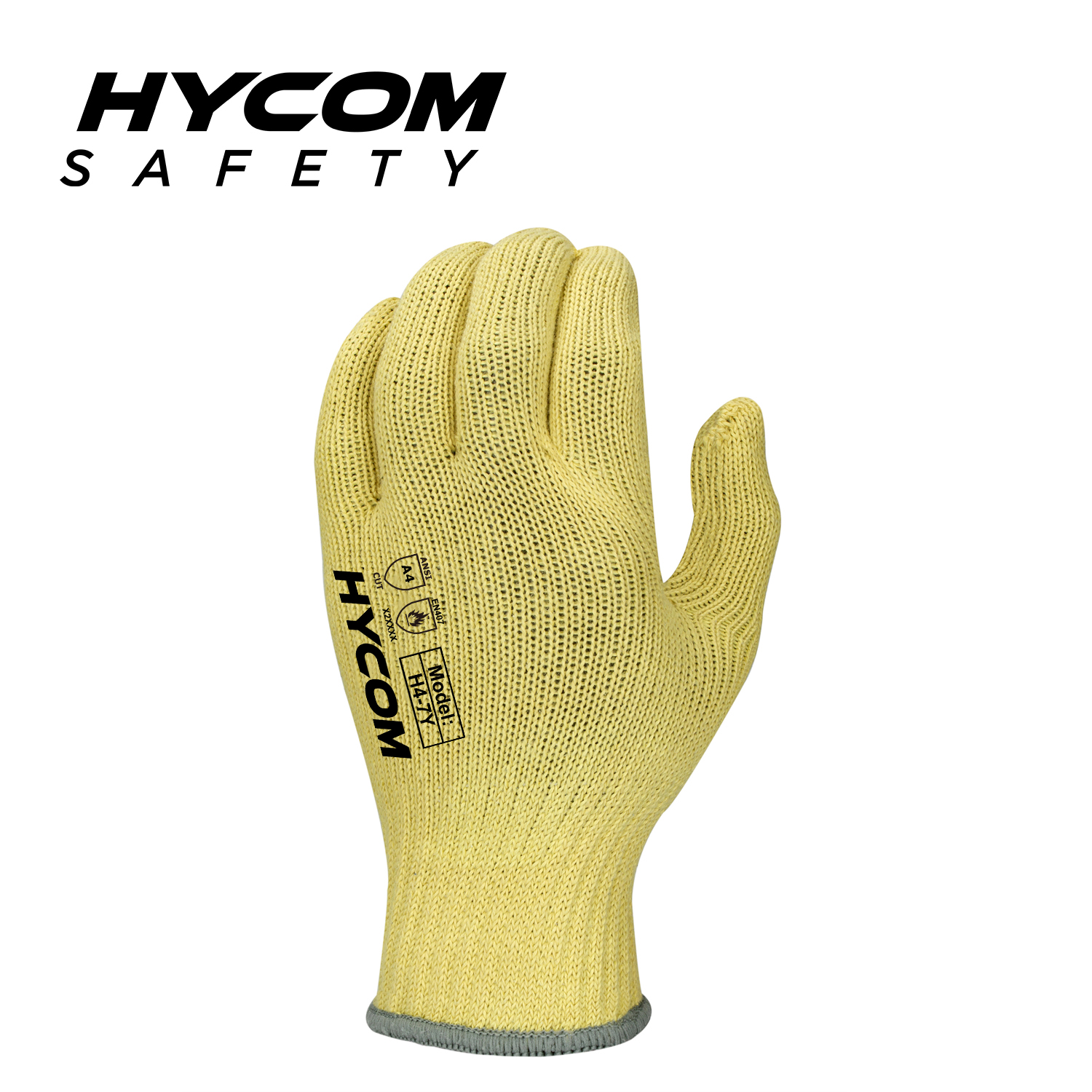 HYCOM 7G ANSI 4 Guante resistente al calor Guante de aramida de corte alto