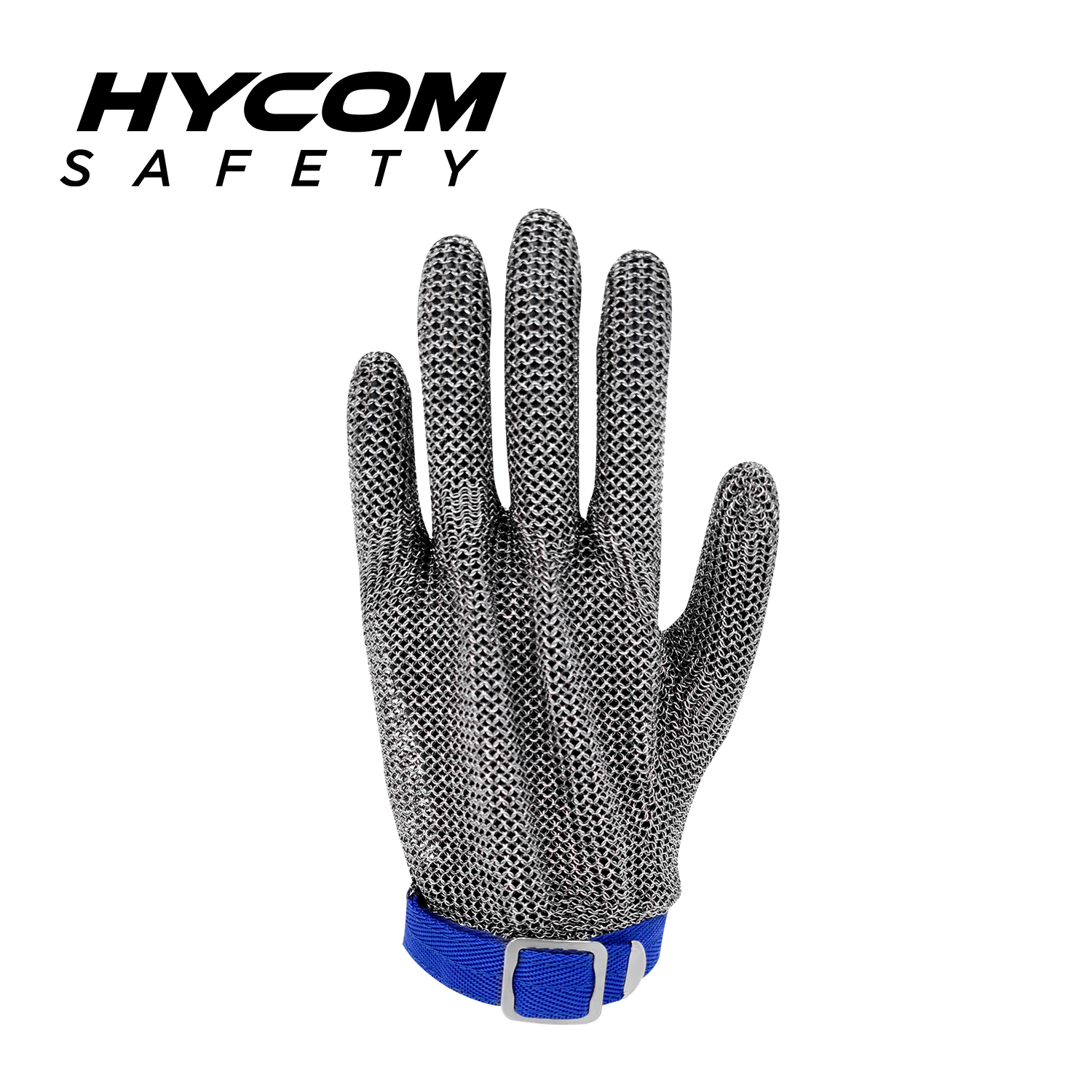 HYCOM ANSI 9 316L Acero inoxidable Anillo resistente a los cortes Guantes para tejer Guantes aptos para uso alimentario